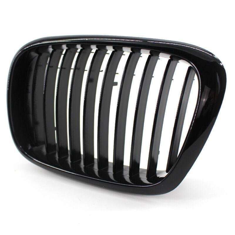 Pair of Front Kidney Grille fit for BMW E39 M5 1999-2003 5 Series Gloss Black