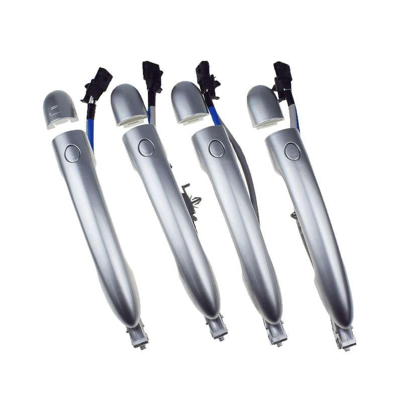 Set of 4 Exterior Door Handle w/ Inductance FL FR RL RR For Renault Koleos 09-18