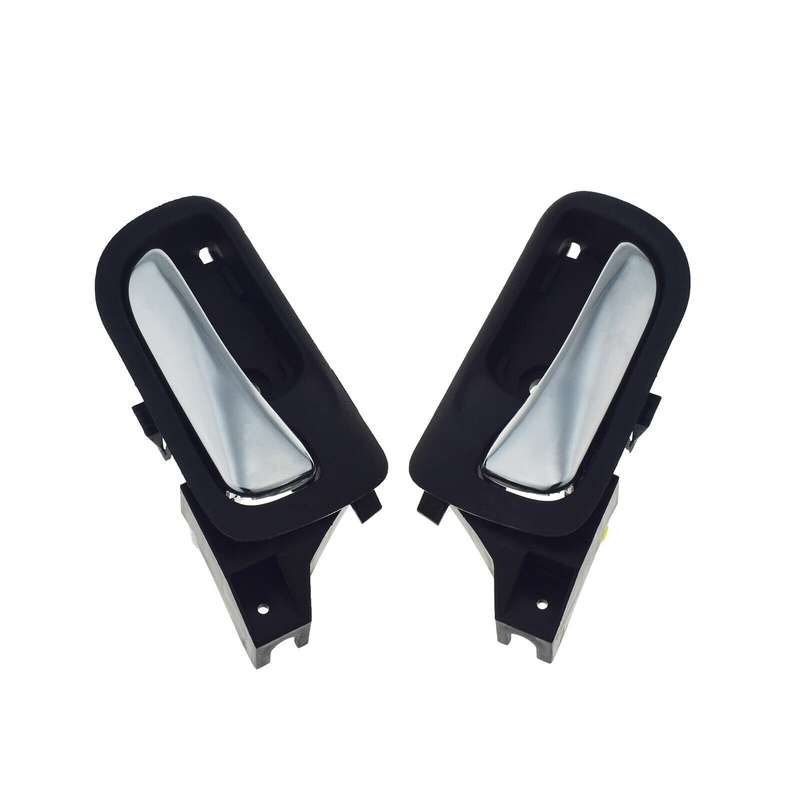 Front Left &amp; Right Interior Door Handles Chrome Pair For Honda Accord 2003-2007