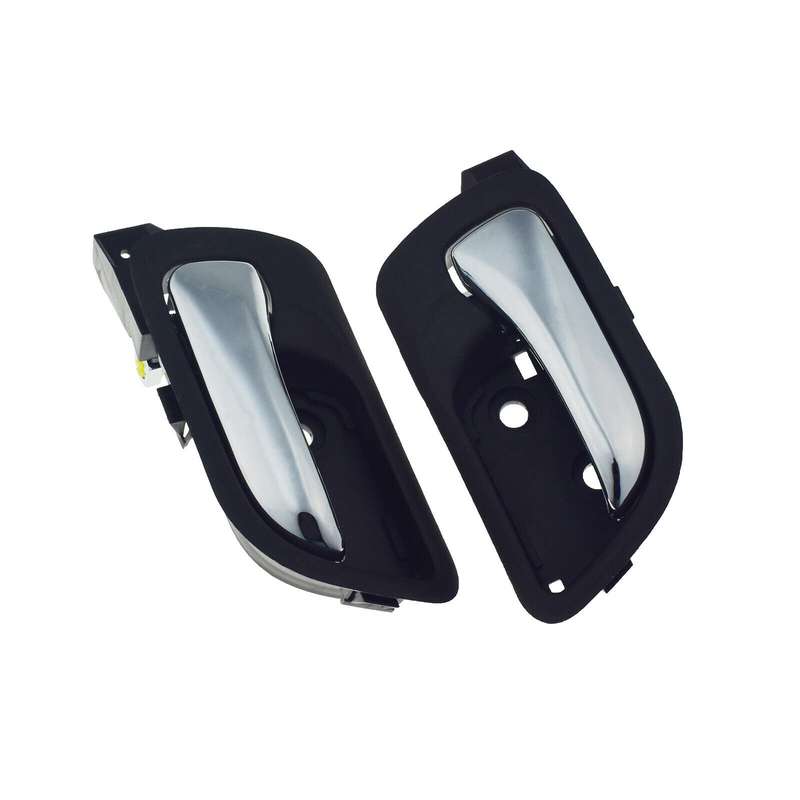 Front Left &amp; Right Interior Door Handles Chrome Pair For Honda Accord 2003-2007