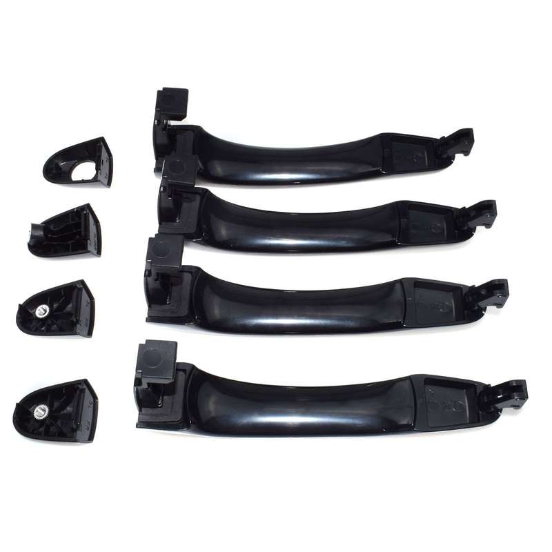 Set of 4 Exterior Door Handles Front &amp; Rear Fit For Hyundai Azera 2006-2011 New