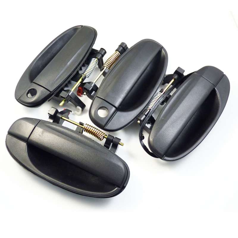 For Chevrolet Aveo 4Pcs Exterior Door Handles Front &amp; Rear Driver Passenger Side
