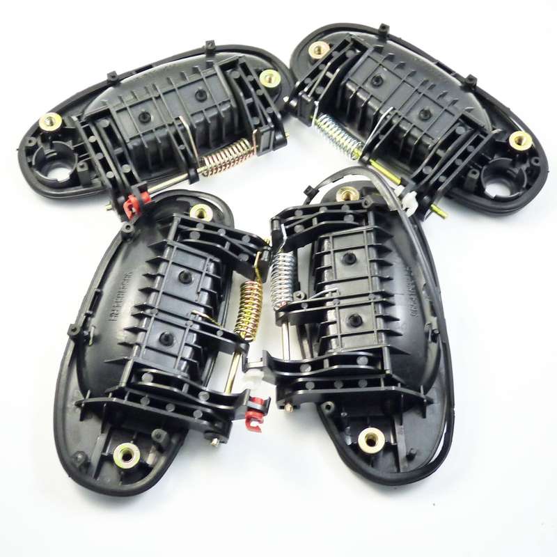 For Chevrolet Aveo 4Pcs Exterior Door Handles Front &amp; Rear Driver Passenger Side
