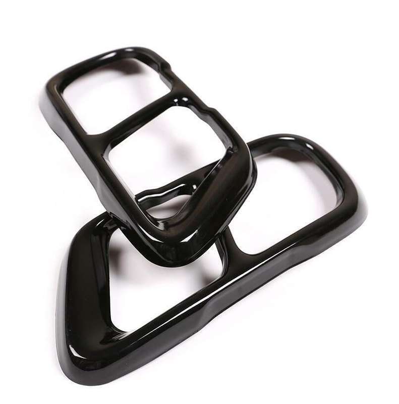 For BMW X5 G05 X7 G07 2019-2020 Stainless Black Exhaust Mufflers Tail Pipe Cover
