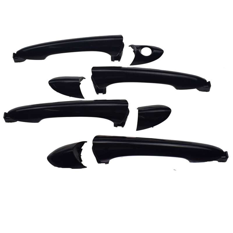 Exterior Outside Door Handles Primed FL FR RL RR 4PCS For Hyundai Sonata 2011-15