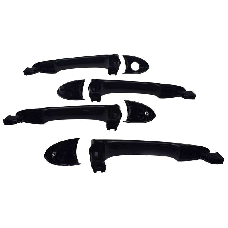 Exterior Outside Door Handles Primed FL FR RL RR 4PCS For Hyundai Sonata 2011-15