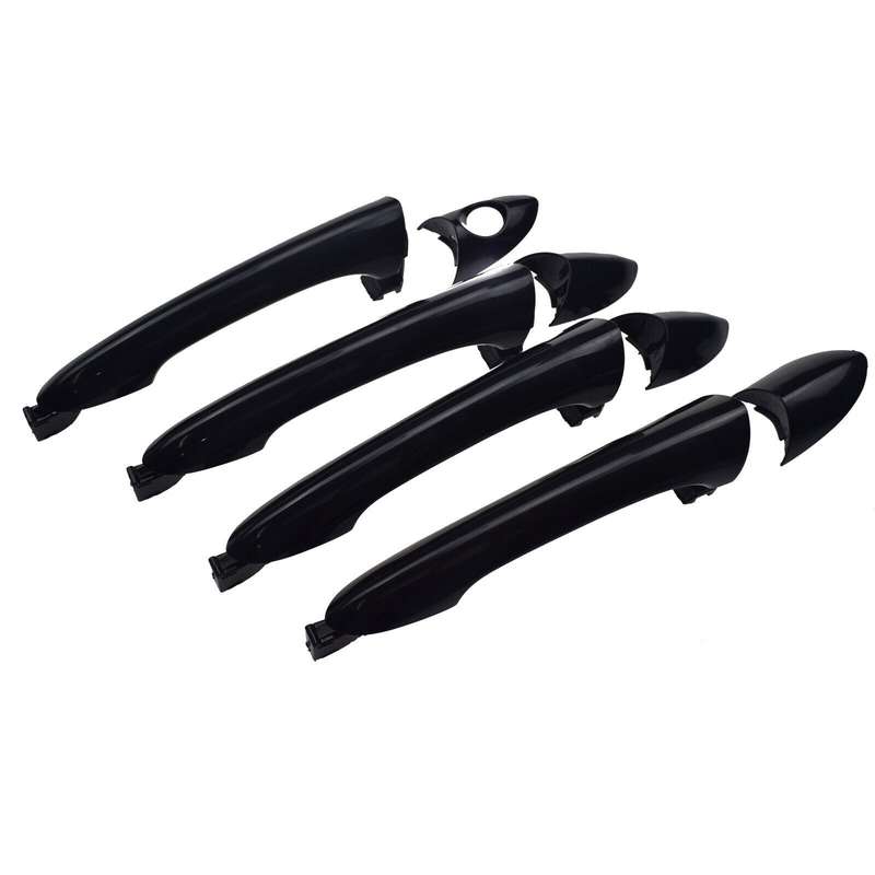 Exterior Outside Door Handles Primed FL FR RL RR 4PCS For Hyundai Sonata 2011-15