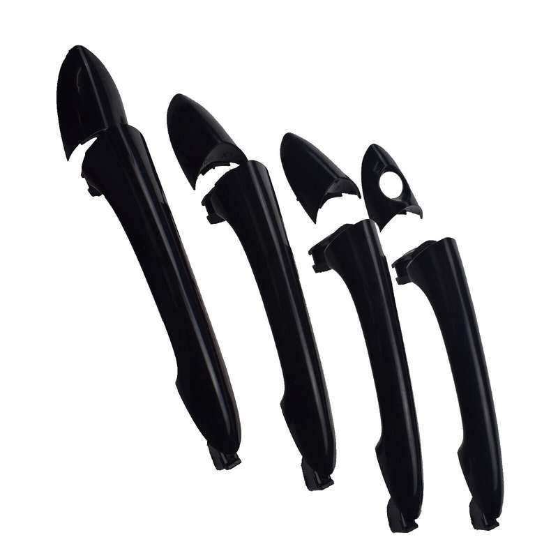 Exterior Outside Door Handles Primed FL FR RL RR 4PCS For Hyundai Sonata 2011-15