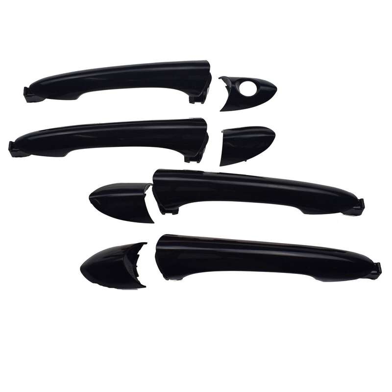 Exterior Outside Door Handles Primed FL FR RL RR 4PCS For Hyundai Sonata 2011-15
