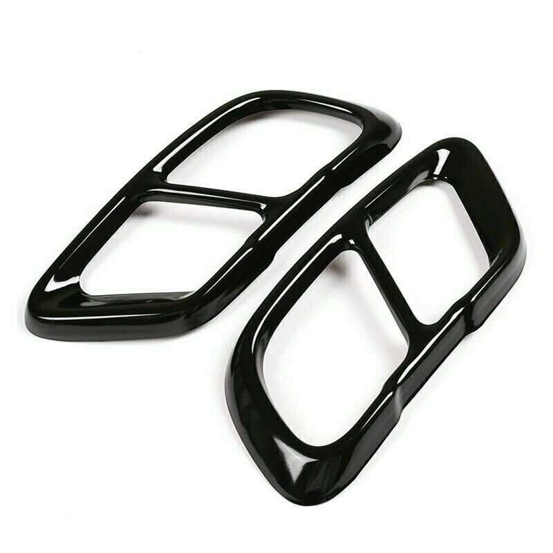 For BMW X5 G05 X7 G07 2019-2020 Stainless Black Exhaust Mufflers Tail Pipe Cover
