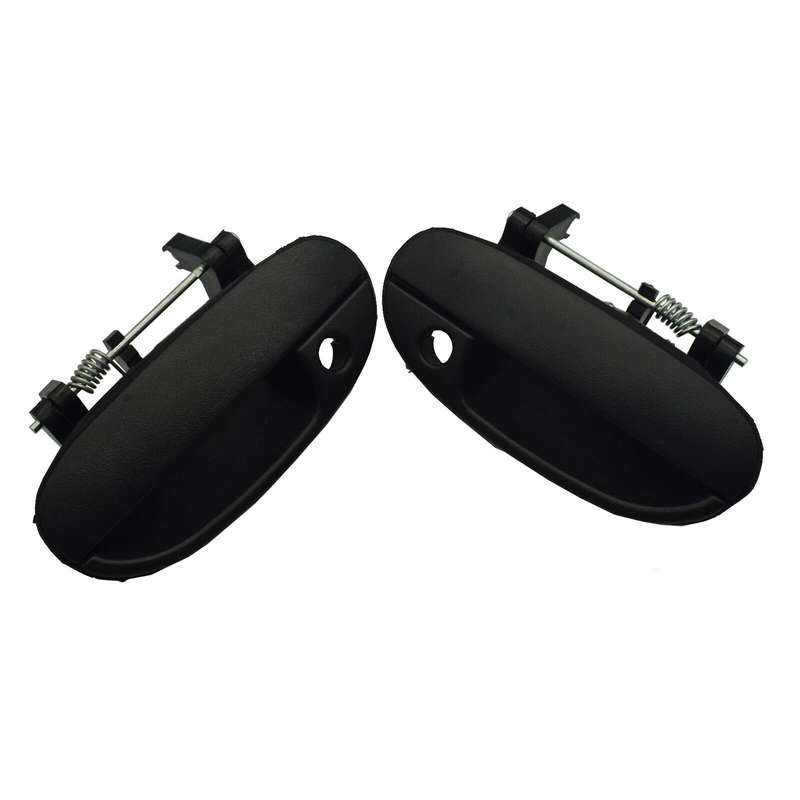 Exterior Outside Door Handles Front Left &amp; Right Pair For Daewoo Lanos 1999-2002