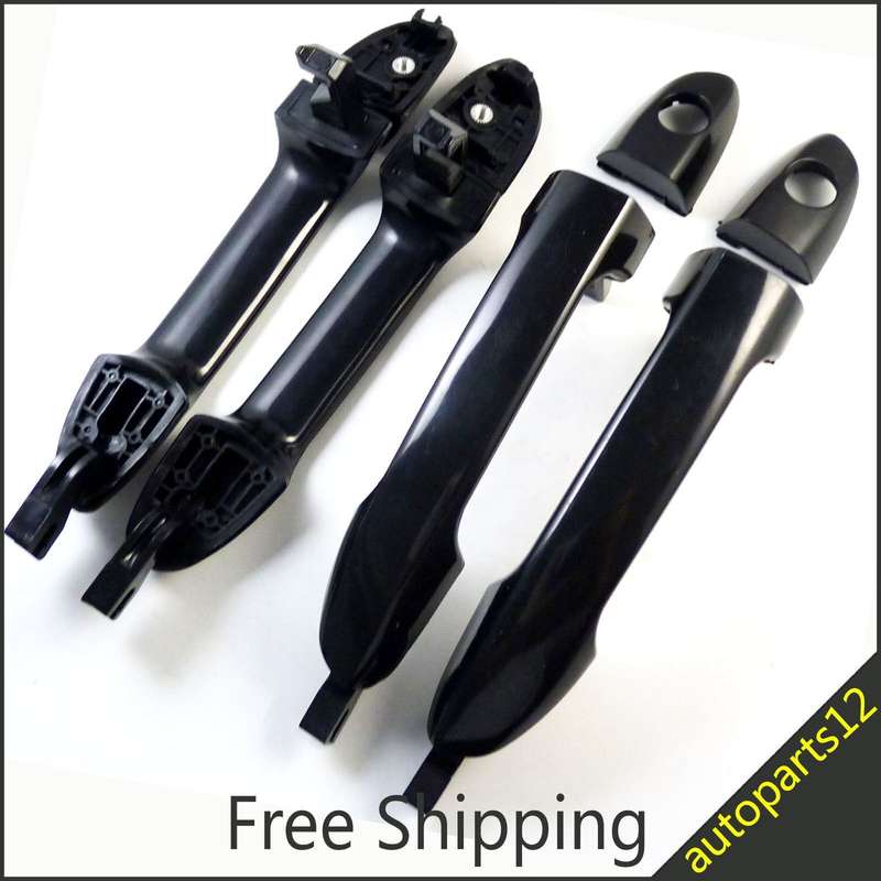 4Pcs Outside Exterior Door Handles FL FR RL RR For Kia Spectra Spectra5 2004-09