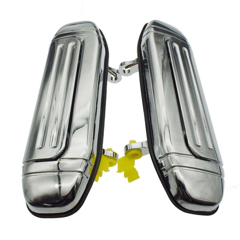 Front Left &amp; Right Exterior Door Handles Chrome For Mitsubishi Pajero Montero
