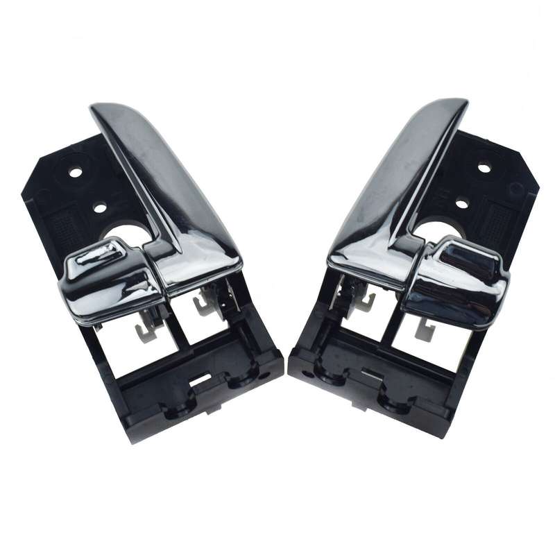 Left &amp; Right Inside Door Handles Chrome Pair For Kia Spectra 2004-2006 Spectra5