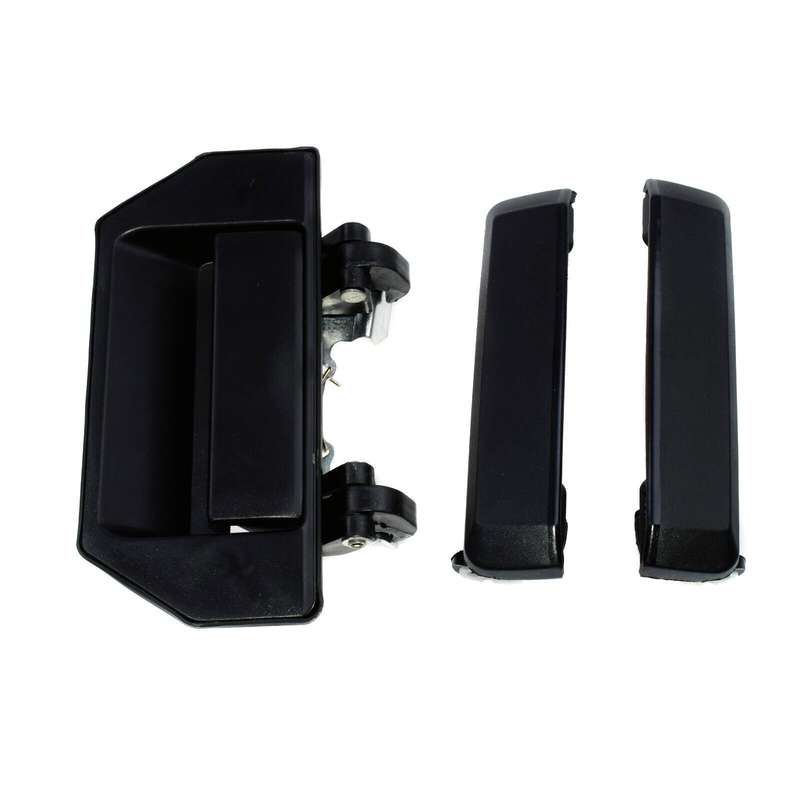 Exterior Front Left &amp; Right + Tailgate Door Handles For Nissan D21 Sentra Pickup
