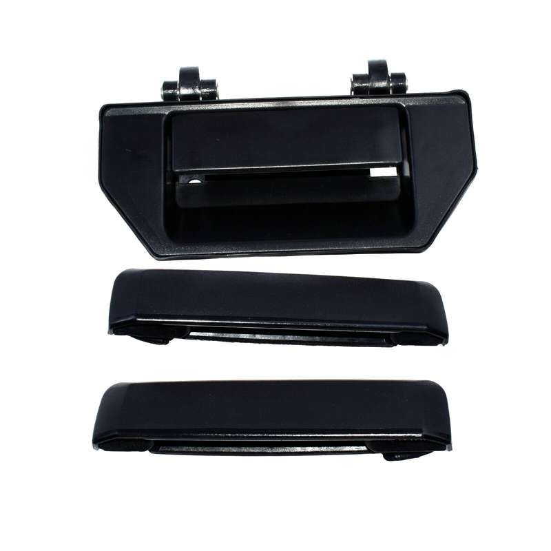 Exterior Front Left &amp; Right + Tailgate Door Handles For Nissan D21 Sentra Pickup