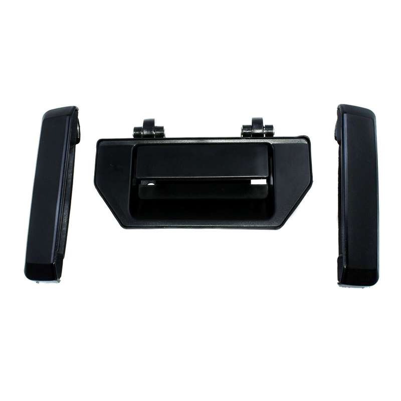 Exterior Front Left &amp; Right + Tailgate Door Handles For Nissan D21 Sentra Pickup