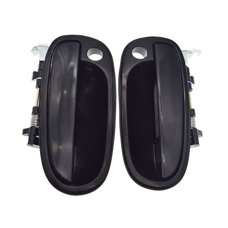 Front Left &amp; Right Exterior Door Handles Pair For Hyundai Matrix Lavita 2001-10