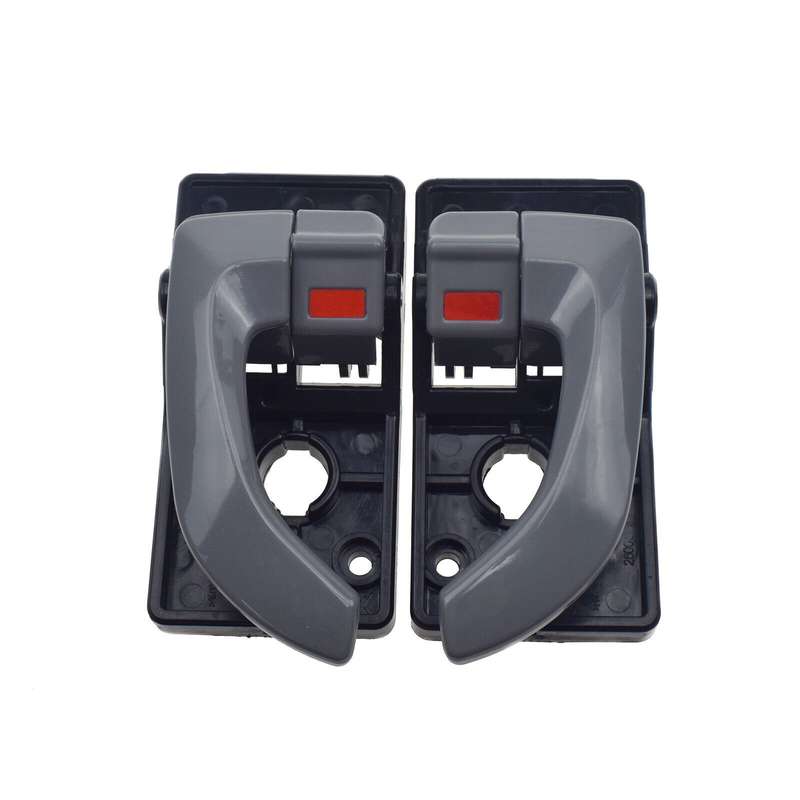 Set of 4 Interior Door Handles Grey FL FR RL RR For Hyundai Tucson 2006-2009