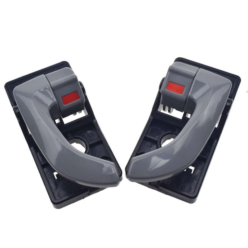 Set of 4 Interior Door Handles Grey FL FR RL RR For Hyundai Tucson 2006-2009