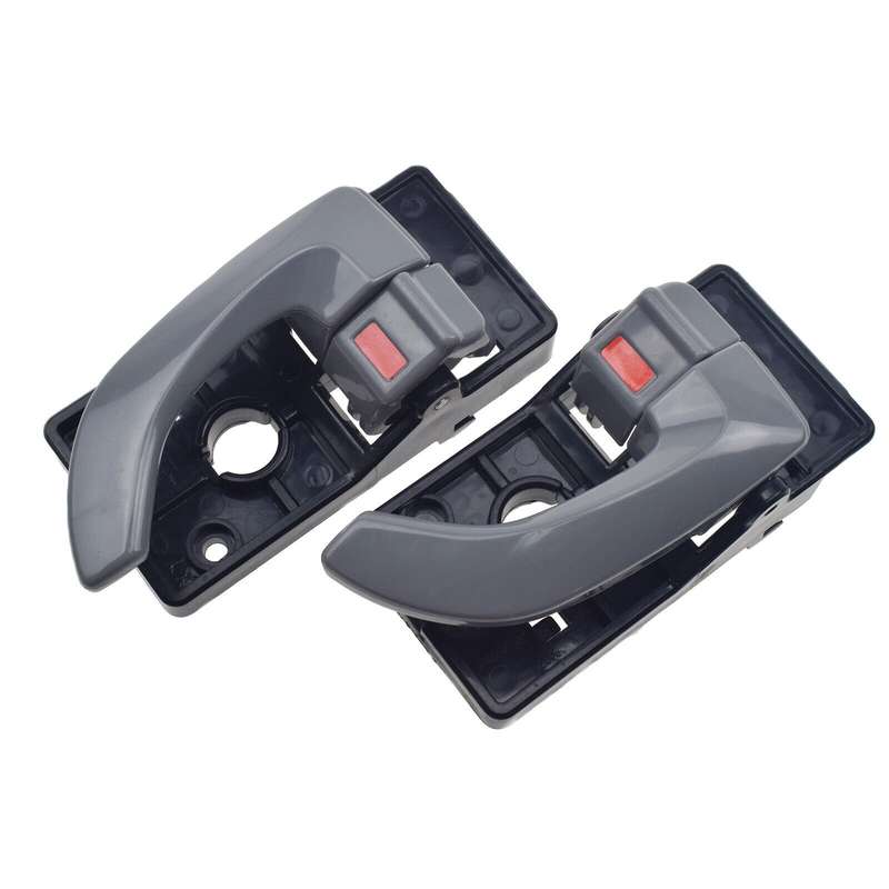 Set of 4 Interior Door Handles Grey FL FR RL RR For Hyundai Tucson 2006-2009