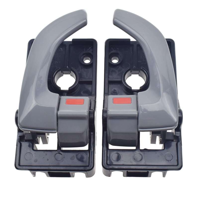 Set of 4 Interior Door Handles Grey FL FR RL RR For Hyundai Tucson 2006-2009