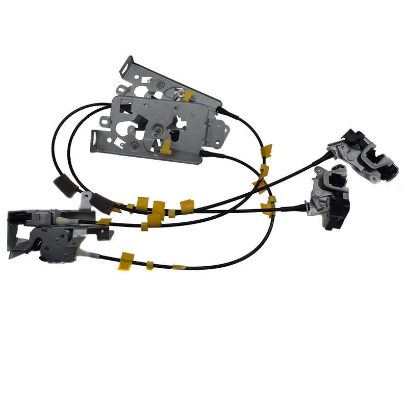 A Pair Door Latch &amp; Cable Rear Left &amp; Right Door For Ford F-150 8L3Z18264A01B