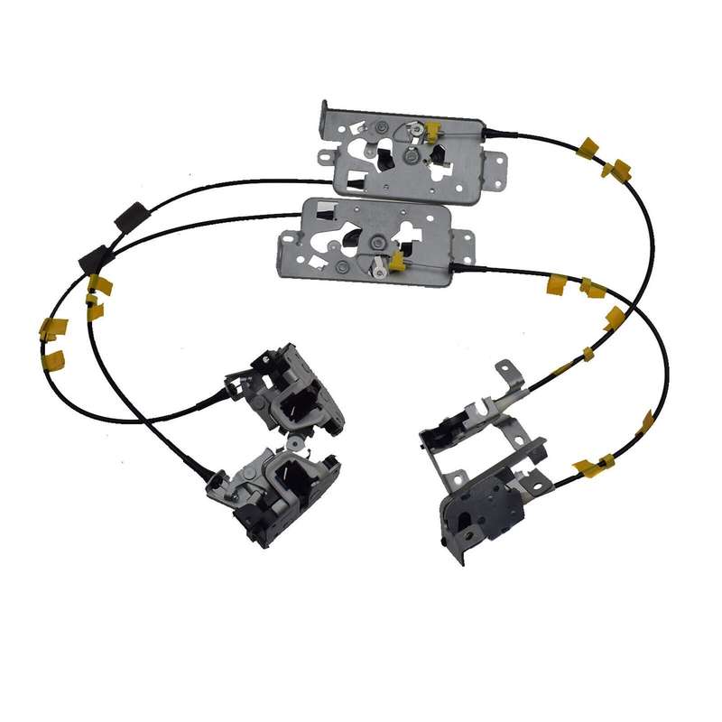 A Pair Door Latch &amp; Cable Rear Left &amp; Right Door For Ford F-150 8L3Z18264A01B