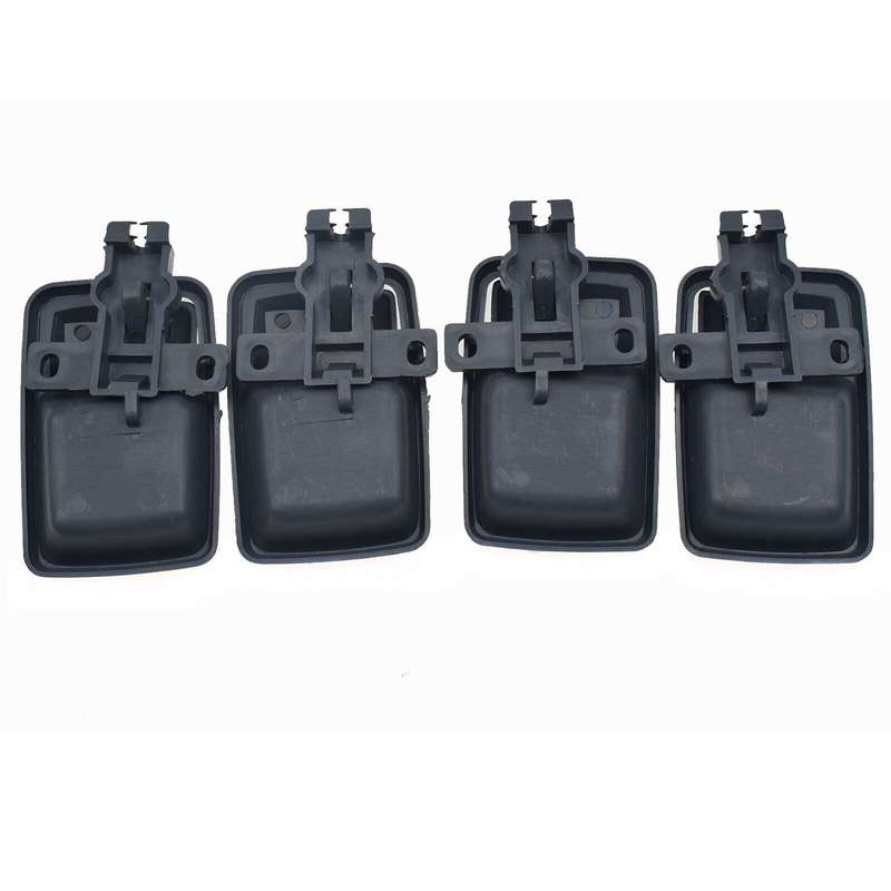Left &amp; Right Interior Door Handle &amp;Bezel Set of 4 For Isuzu Rodeo Honda Passport