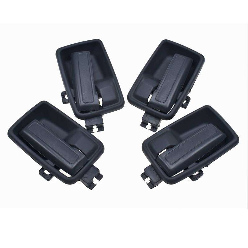Left &amp; Right Interior Door Handle &amp;Bezel Set of 4 For Isuzu Rodeo Honda Passport