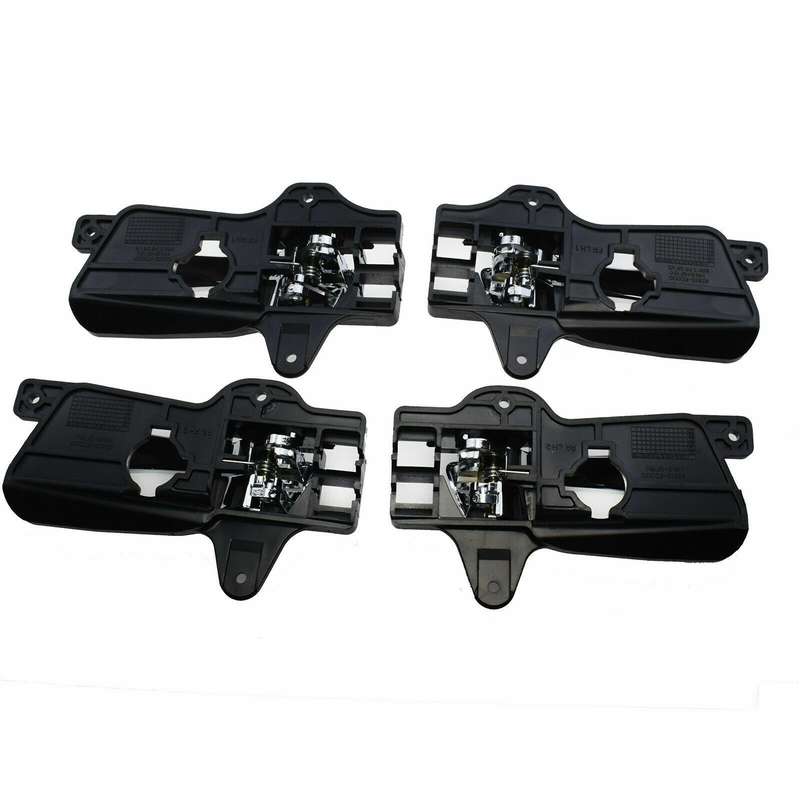 Chrome Inside Door Handles FL FR RL RR 4PCS For 2009-2012 Hyundai Elantra 2.0L
