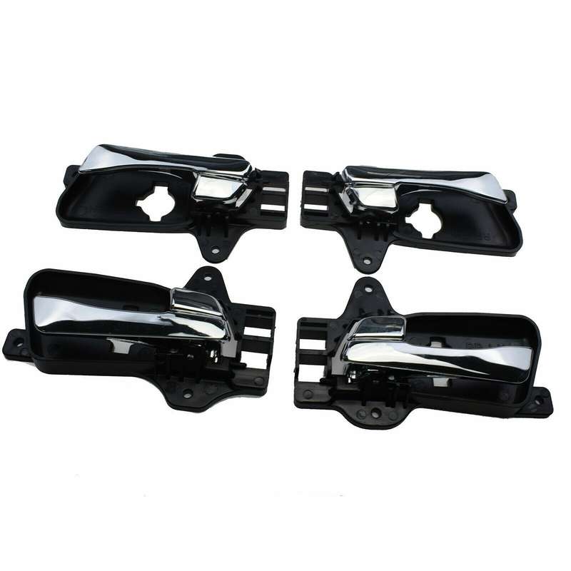 Chrome Inside Door Handles FL FR RL RR 4PCS For 2009-2012 Hyundai Elantra 2.0L