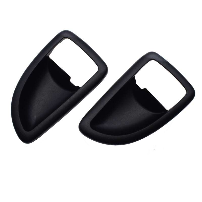 Front Left &amp; Right Inside Door Handle Trim Black For Chevrolet Uplander Pontiac