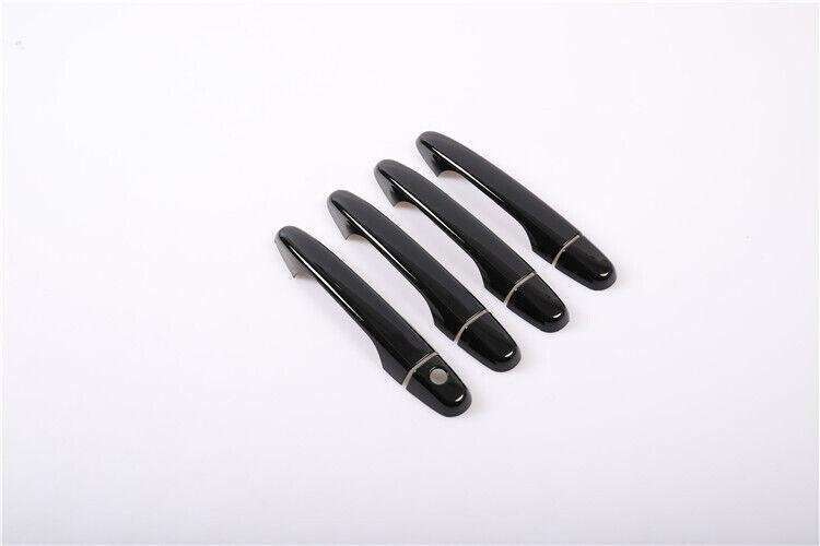 Gloss Black Side Door Handle Cover Trim For Honda Civic 2012-2015 CRV 2012-2016