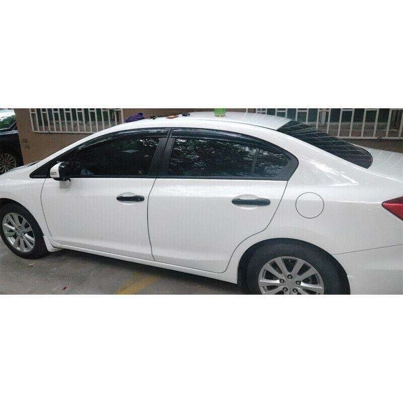 Gloss Black Side Door Handle Cover Trim For Honda Civic 2012-2015 CRV 2012-2016