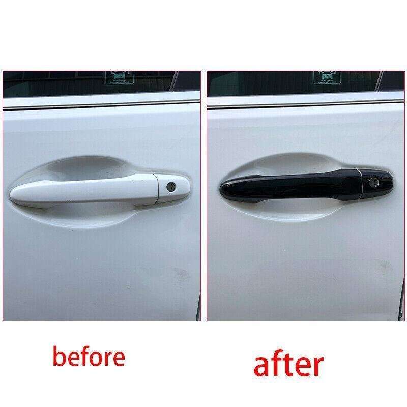 Gloss Black Side Door Handle Cover Trim For Honda Civic 2012-2015 CRV 2012-2016