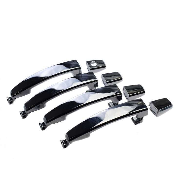 Chrome Exterior Outer Door Handles 4PCS Set For Chevrolet Aveo 2007-2009 1.6L I4