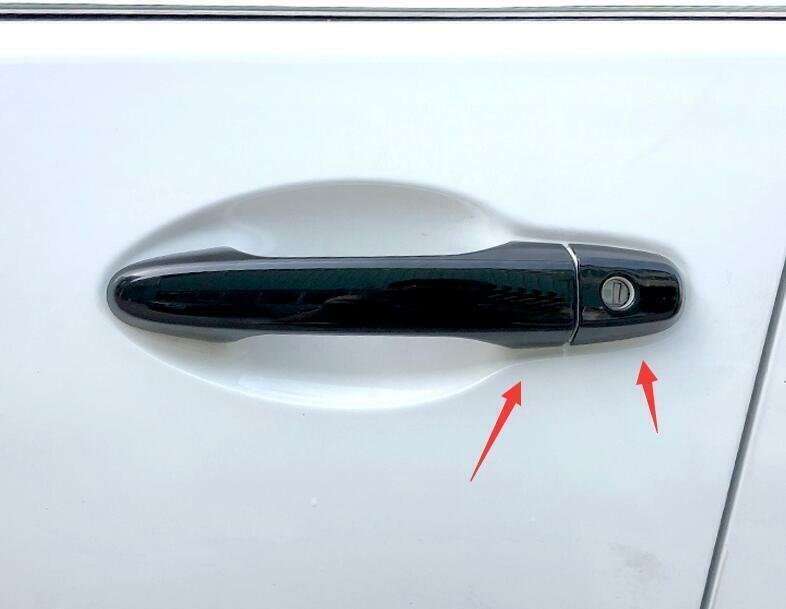 Gloss Black Side Door Handle Cover Trim For Honda Civic 2012-2015 CRV 2012-2016