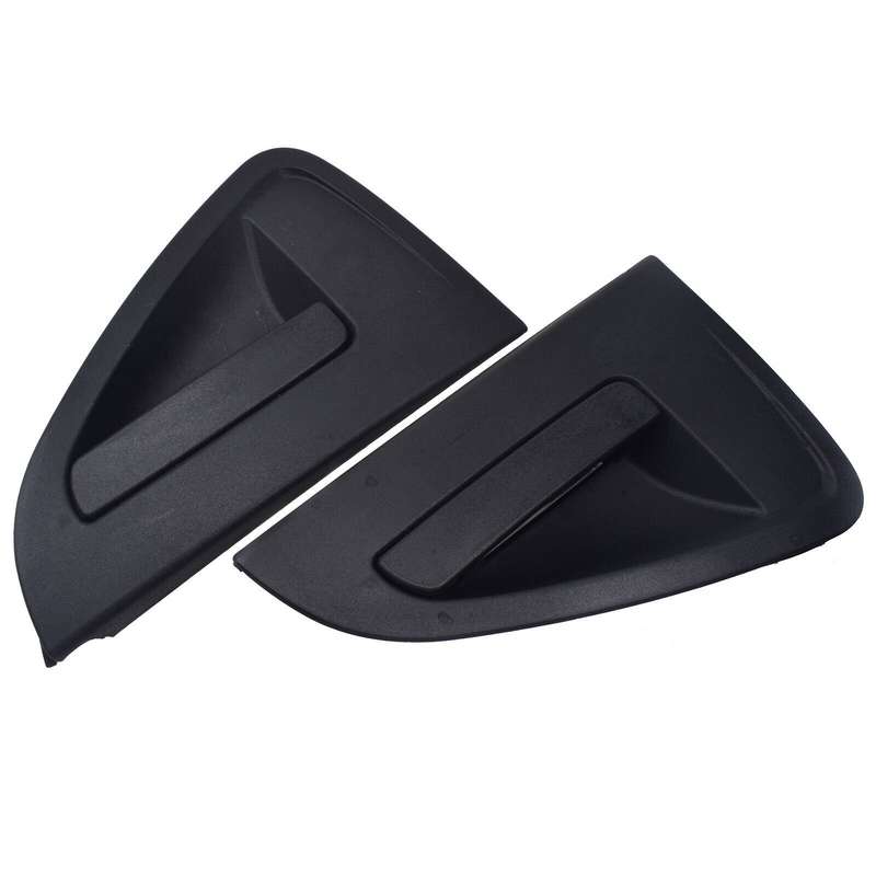 Rear Left &amp; Right Exterior Door Handles Black 2PCS For Chevrolet Spark 2013-2015