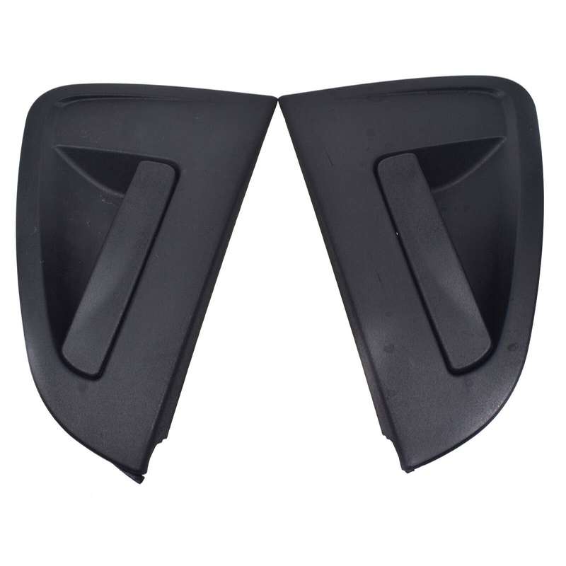 Rear Left &amp; Right Exterior Door Handles Black 2PCS For Chevrolet Spark 2013-2015