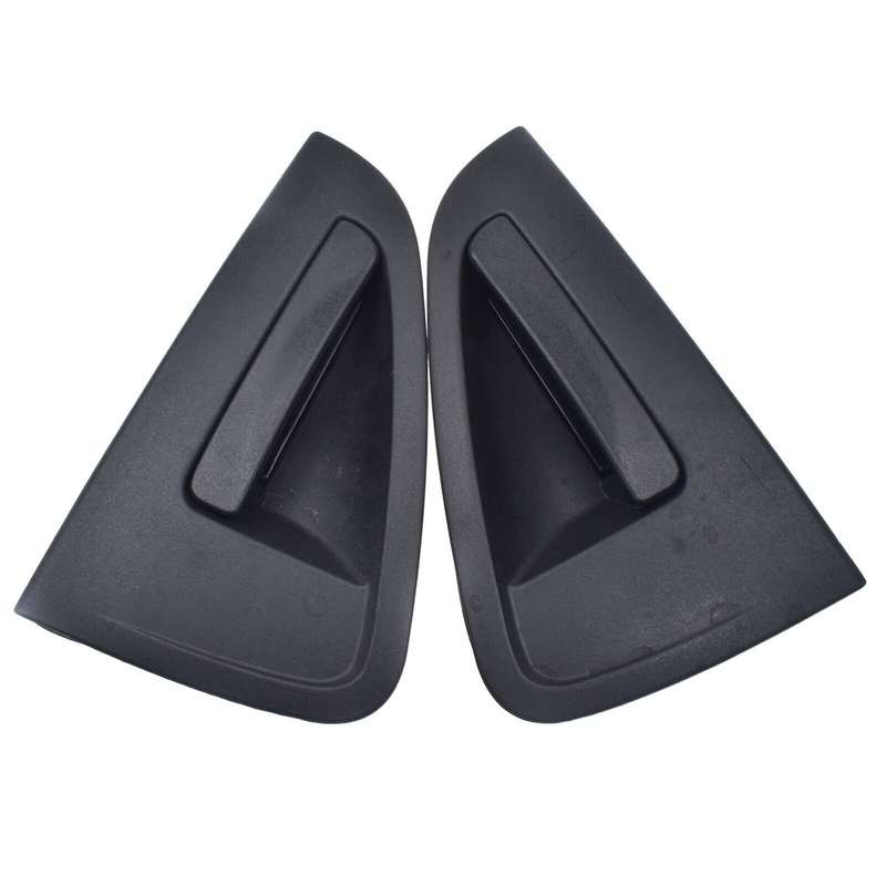 Rear Left &amp; Right Exterior Door Handles Black 2PCS For Chevrolet Spark 2013-2015