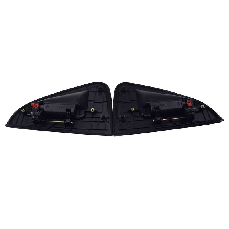 Rear Left &amp; Right Exterior Door Handles Black 2PCS For Chevrolet Spark 2013-2015