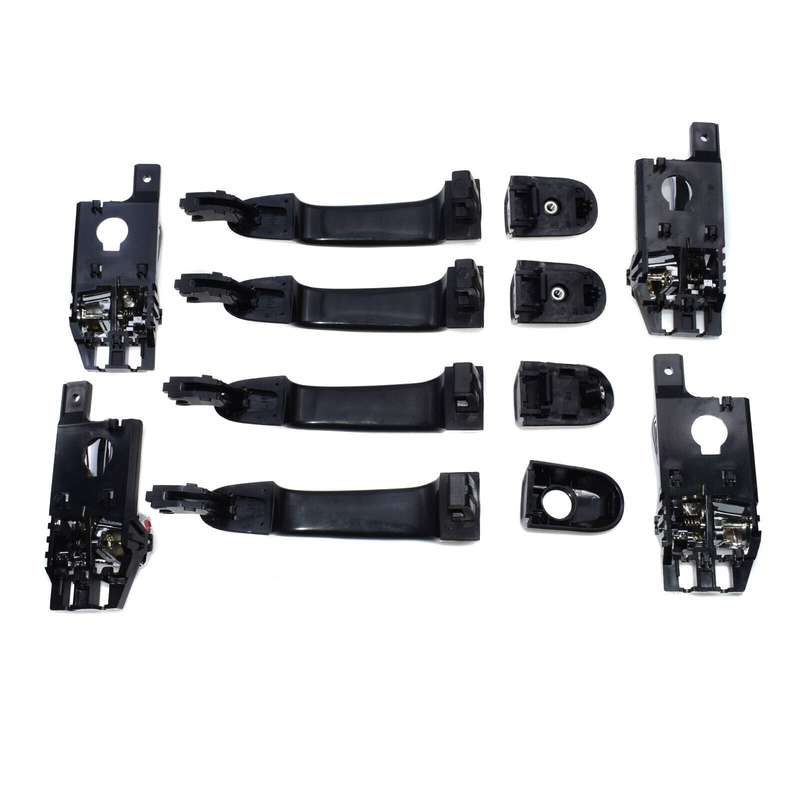 For Kia Sportage 2005-2010 82610-1F010 Exterior &amp; Interior Door Handles Set of 8