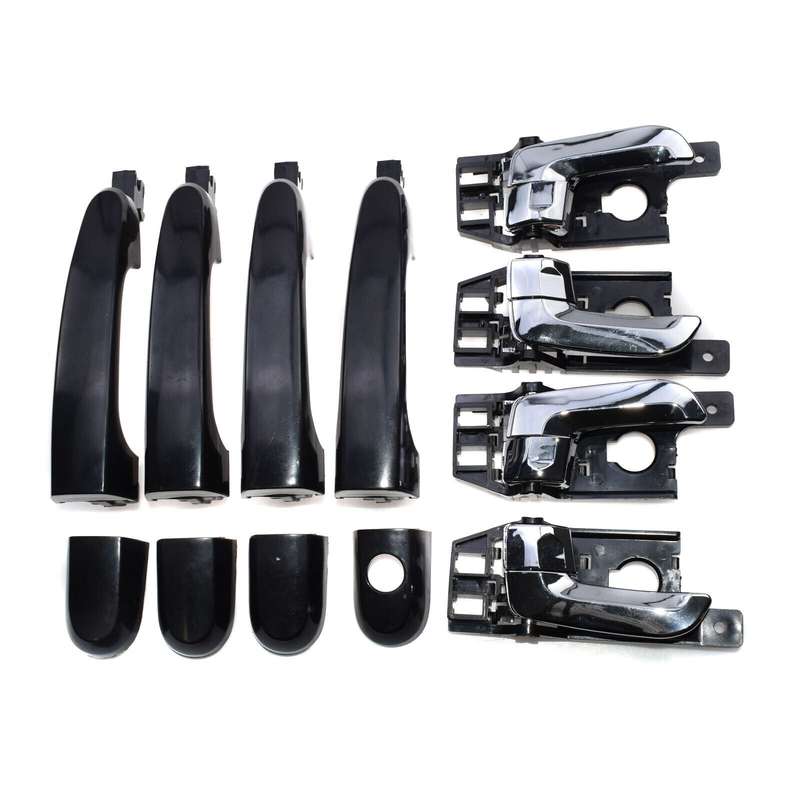 For Kia Sportage 2005-2010 82610-1F010 Exterior &amp; Interior Door Handles Set of 8