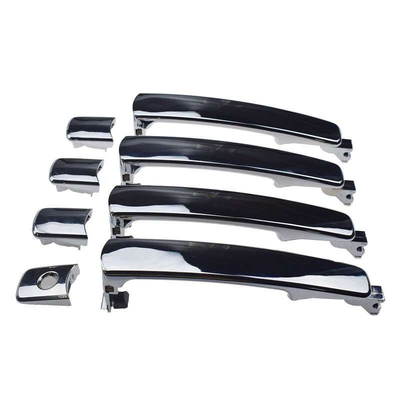 4PCS Chrome Exterior Door Handle FL FR RL RR For Nissan Murano Infiniti FX35