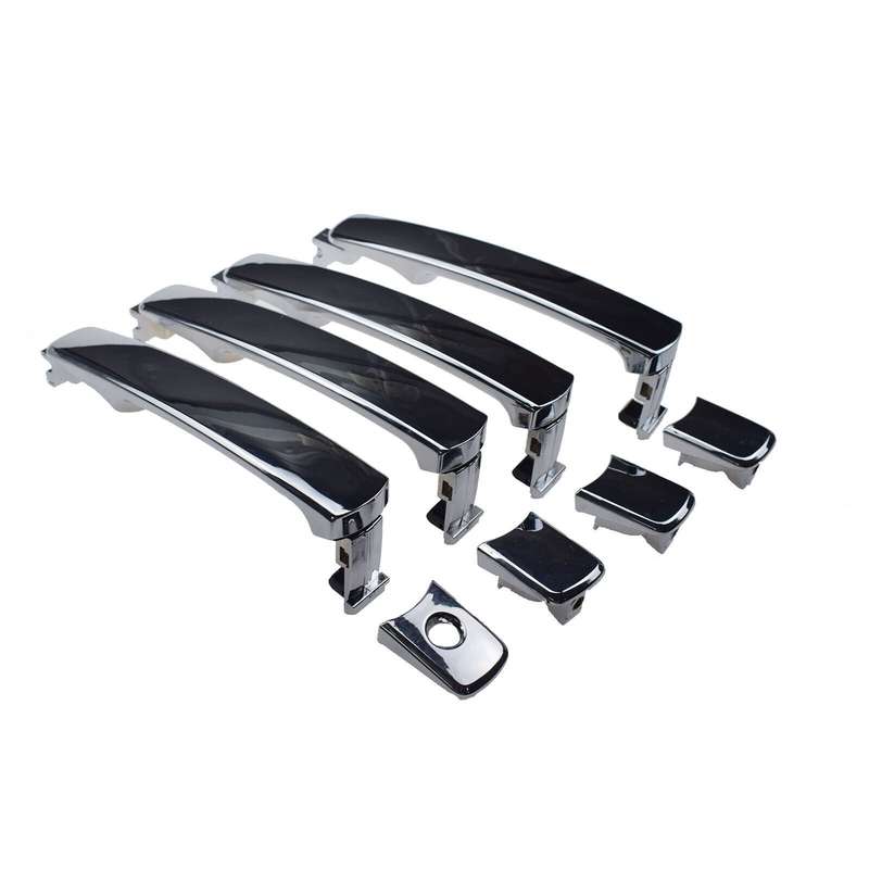 4PCS Chrome Exterior Door Handle FL FR RL RR For Nissan Murano Infiniti FX35