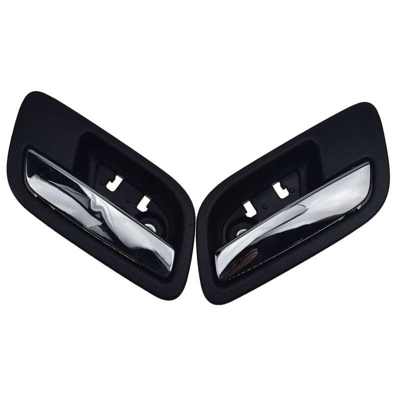 A Pair Interior Door Handles Rear Left &amp; Right For Chevrolet Suburban GMC Sierra
