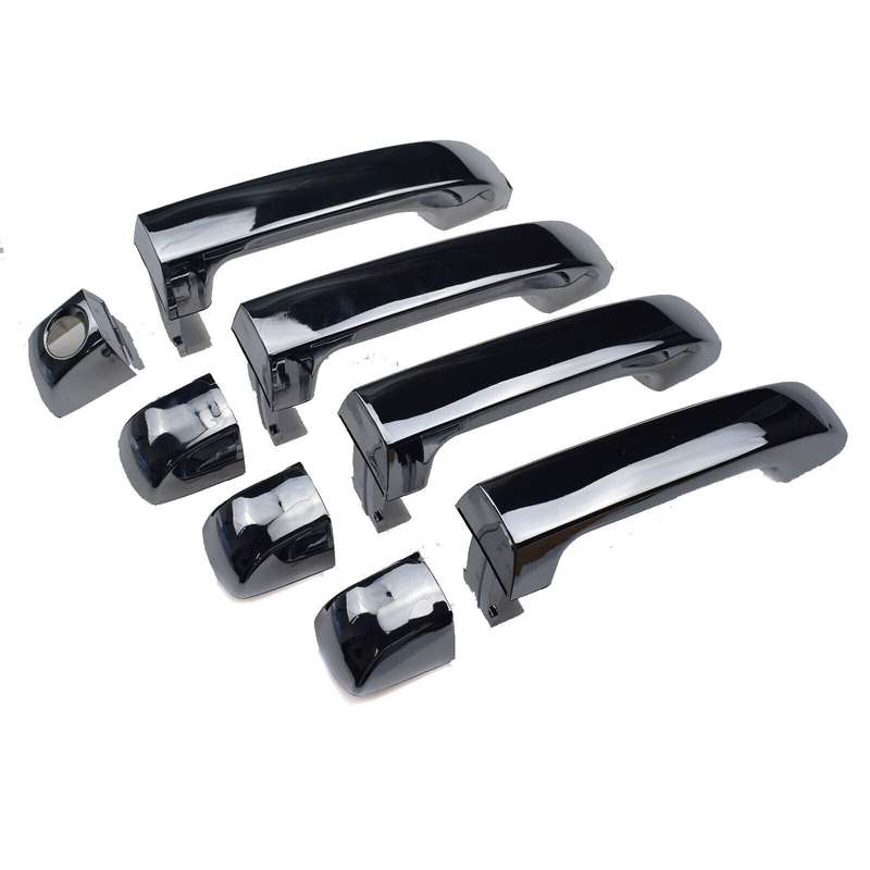 Chrome Exterior Door Handle Set Of 4 FL FR RL RR For Hyundai Veracruz 2007-2012