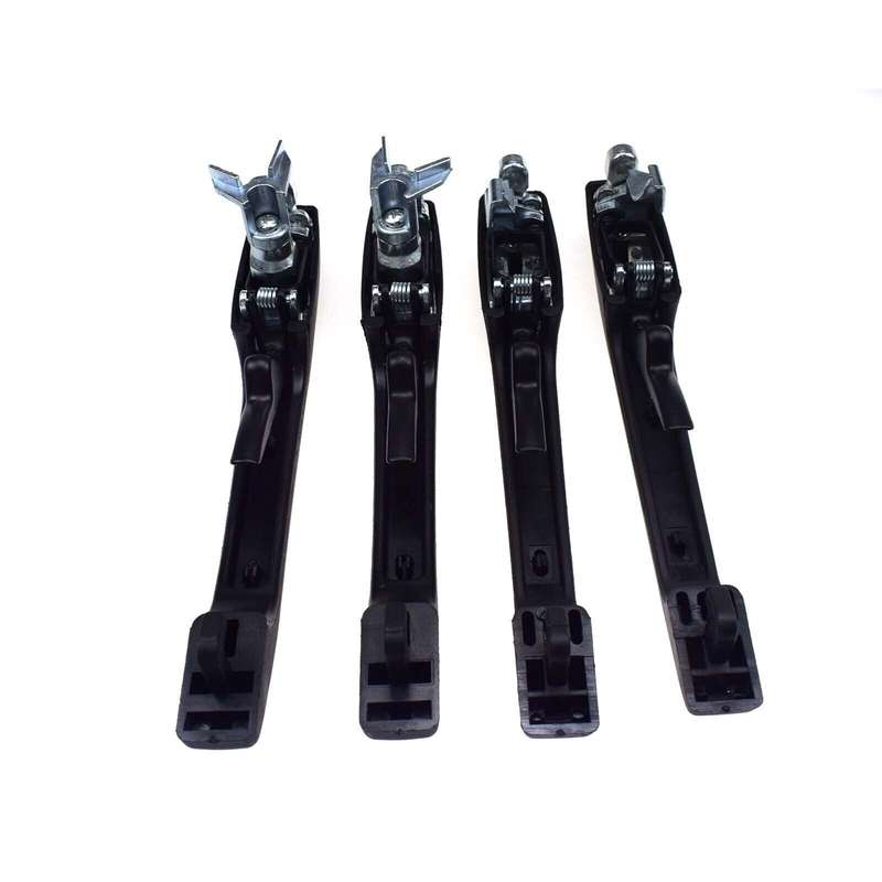 For VW Golf Jetta Rabbit Scirocco Exterior Outer Door Handles 4PCS FL FR RL RR