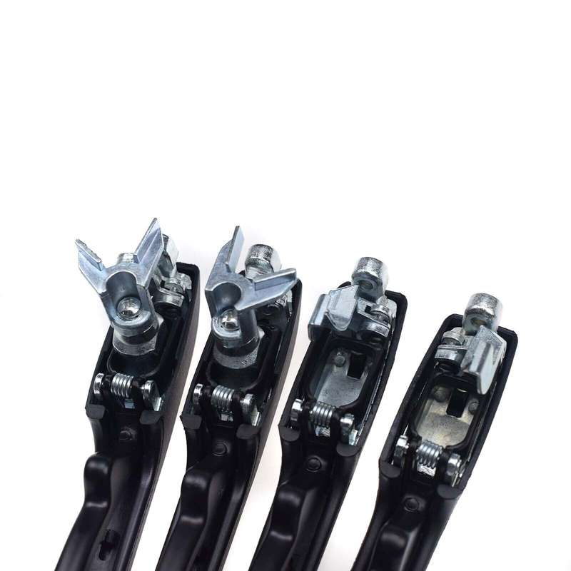 For VW Golf Jetta Rabbit Scirocco Exterior Outer Door Handles 4PCS FL FR RL RR